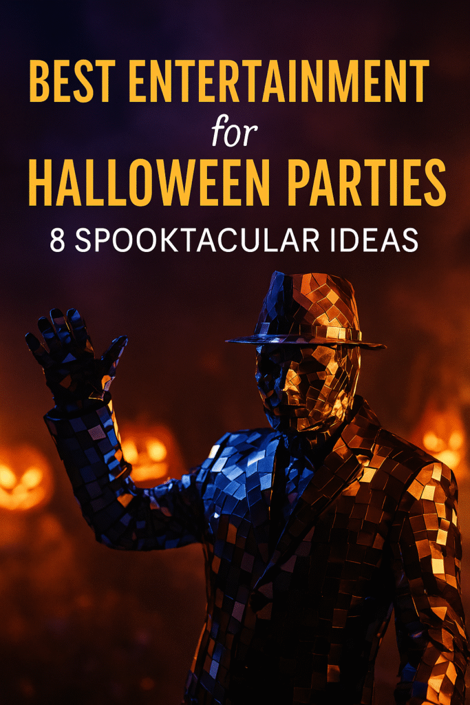 Why Mirror Men Are The Best Entertainment for Halloween Parties? 1 best entertainment for halloween parties in London